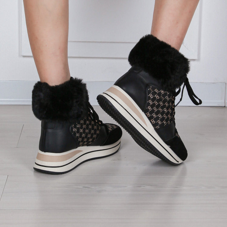 Zapatos Ultra Ligeros de Plataforma: Confort, Calidez y Estilo Impecable