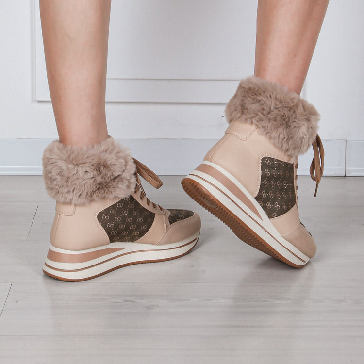 Zapatos Ultra Ligeros de Plataforma: Confort, Calidez y Estilo Impecable