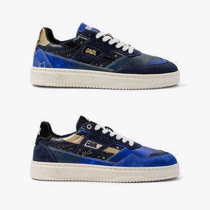 Sneakers "Metal Majesty": La Fusión Retro-Sportswear y el Confort Supremo