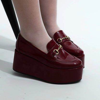 Mocasín Plataforma Fabiana: Estilo Elevado y Confort Total